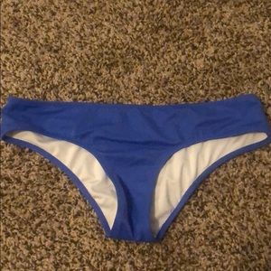 PINK Blue Bikini Bottoms